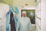 Image of Steve in cleanroom