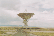 Image of a radio telescope
